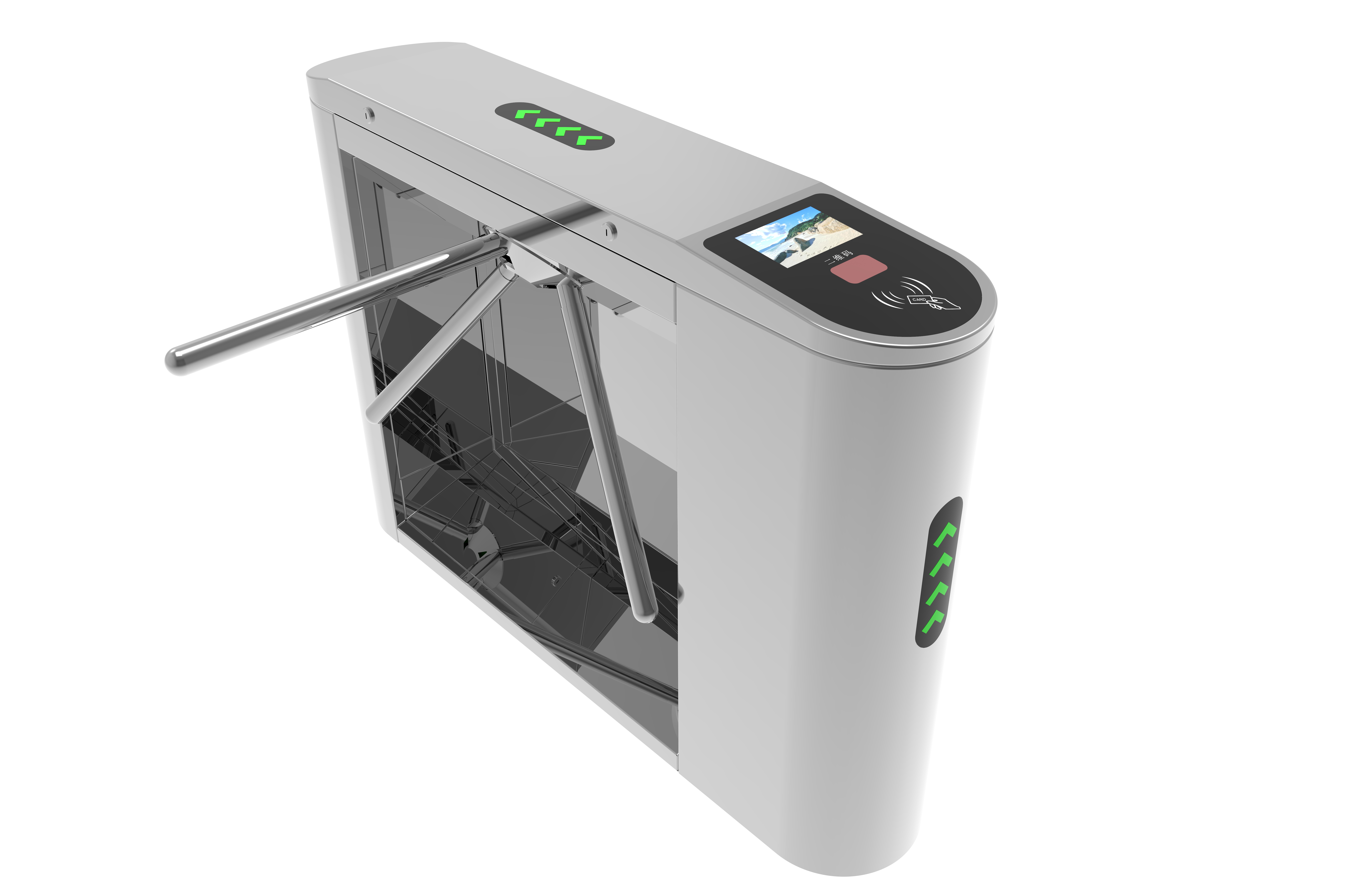 建筑工地三輥閘