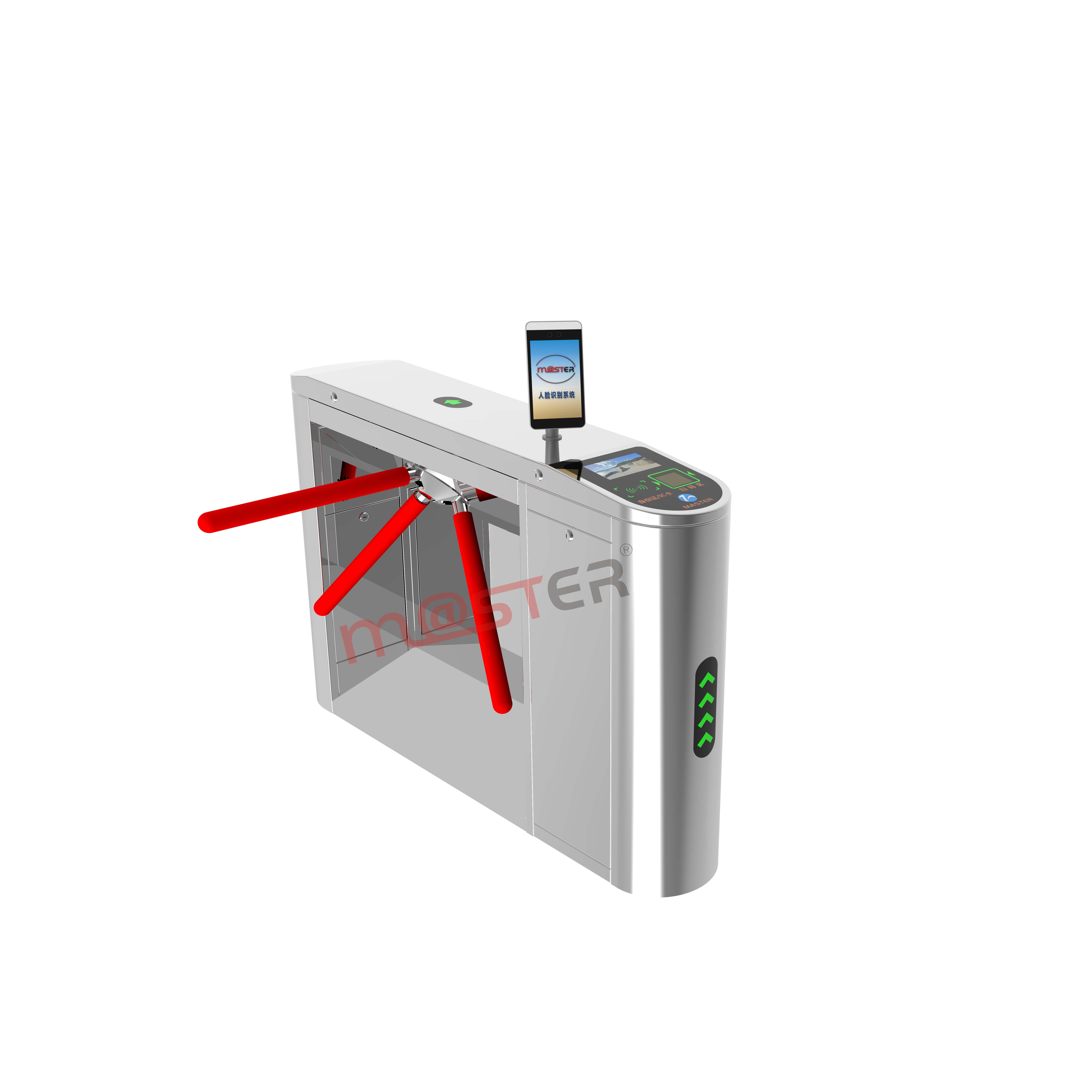人臉識別系統三輥閘"